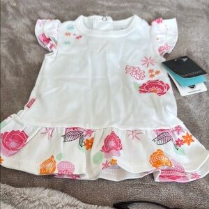Floral Ruffle Baby Dress